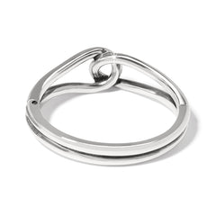 Interlok curve Hinged bangle