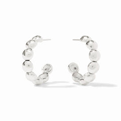 Solara hoop-silver