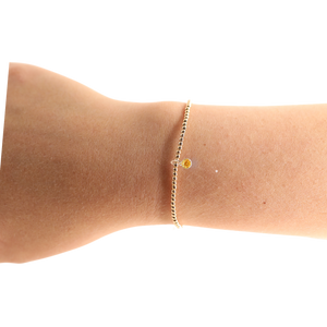 Birthstone Charm Bracelets: Petite 6.25 inch