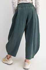Cotton Gauze Tulip Pant