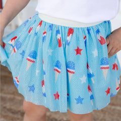 Bomb Pop Tutu - Dress Up Skirt- Kids 4th of July Tutu