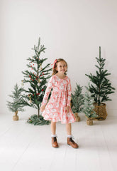 Gwendolyn Dress in Santa Cocoa