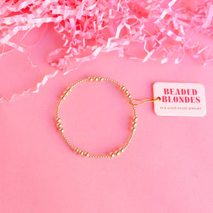 ILY Bracelet in Gold: Standard 6.75 inch