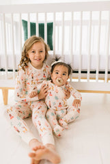 2 piece Bamboo Pajama in Nutcracker