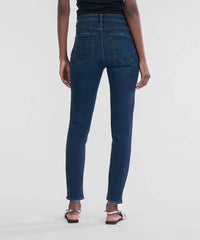 Mia toothpick- skinny Dark stone wash