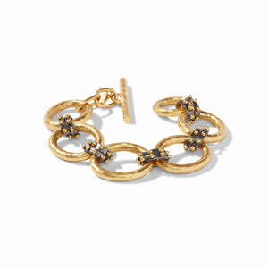 SoHo link bracelet- mixed metals