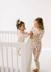 2 piece Bamboo Pajama in Nutcracker