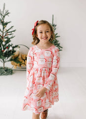 Gwendolyn Dress in Santa Cocoa