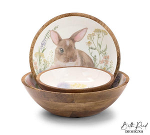 Mango Easter bunny nesting bowls