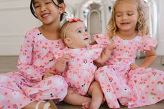 Olivia Dress in Floral Ghost