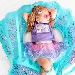 Mermaid Shimmer Clip Set - Kids Summer Clip Set