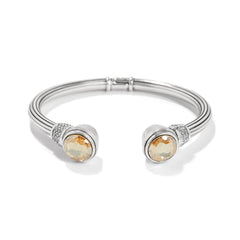 Meridian Aurora petite Crystal hinge bangle