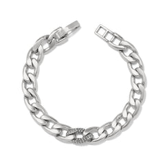 Cleo paved the way silver link bracelet