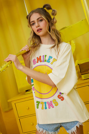 Smiley Originals Graphic Print Tee