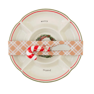 Santa Divided Platter