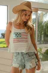 Fourth of July Sequin top