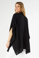 Corinne button front cover wrap- one size