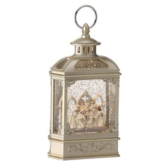 7” led nativity water lantern