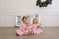 Olivia Dress in Floral Ghost