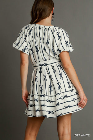 Belted Bow Dress