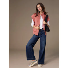 Kaitlyn zipper front vest