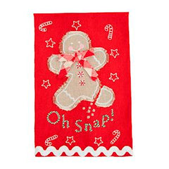 Gingerbread Emb Towel