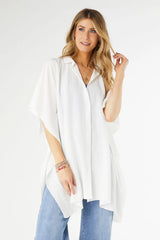 Corinne button front cover wrap- one size