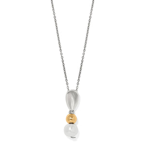 Cascade Unity Petite Necklace with Pearl