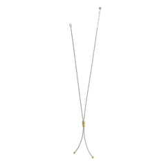 2tn Interlok twist lariat necklace