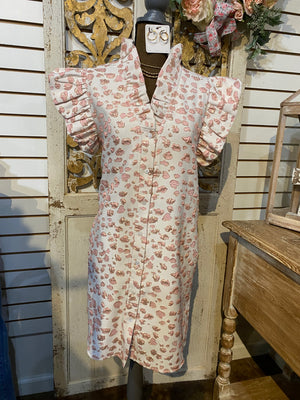 Pink Spotted dress