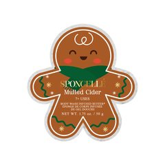 Mulled Cider Gingerbread Holiday Buffer Christmas Stocking