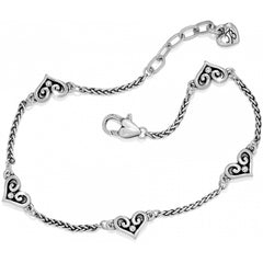 Alcazar Heart Anklet