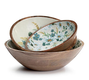 Spring chicken nesting bowls