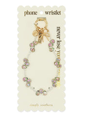 Phone Wristlet- bead trio