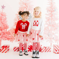 Candy Cane Cutie Christmas Clip Set - Kids Holiday Clip Set