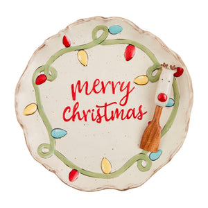 Merry Christmas Plate