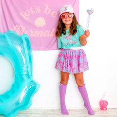 Mermaid Splash Tutu - Dress Up Skirt - Kids Summer Tutu