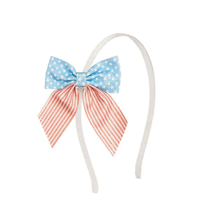 Patriotic Cutie Bow Headband - Hair Bows - 4th of July