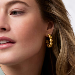 Solara gold hoop