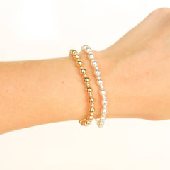 Katy Bracelet in Silver: Extended 7.25 inch