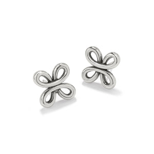 Interlok curve post earring