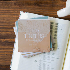 Thirty Truths for Common Lies Verse Card Set