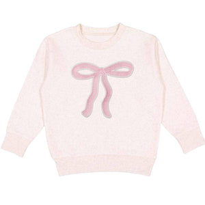 Coquette Bow Patch Sweatshirt