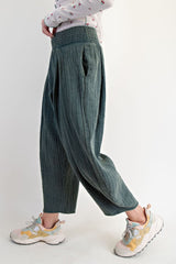 Cotton Gauze Tulip Pant