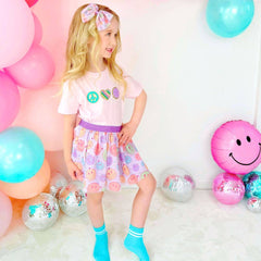 Smiley Face Tutu - Spring Skirt