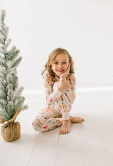 2 piece Bamboo Pajama in Nutcracker