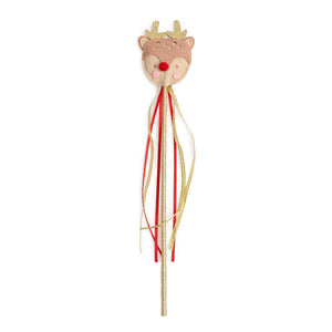 Reindeer Christmas Wand - Kids Holiday Toy Wand