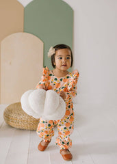 Mabel Romper in Pumpkin