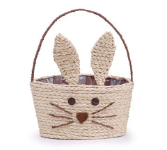 Bunny basket with cotton tail