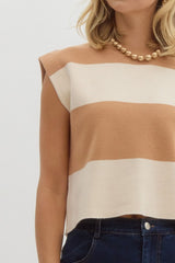 Wide Stripe top